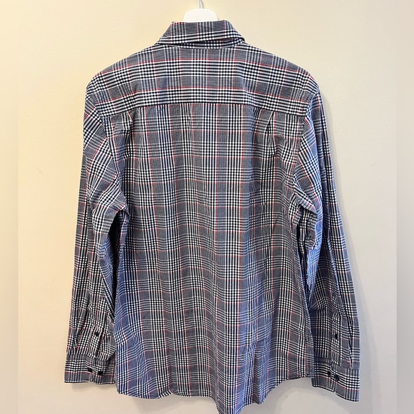 Men’s checked/plaid dress shirt - M - Picture 3 of 5